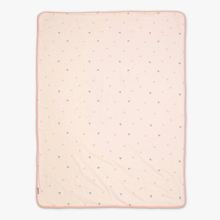 שמיכת ג'רסי דו-צדדית למיטת מעבר מיני