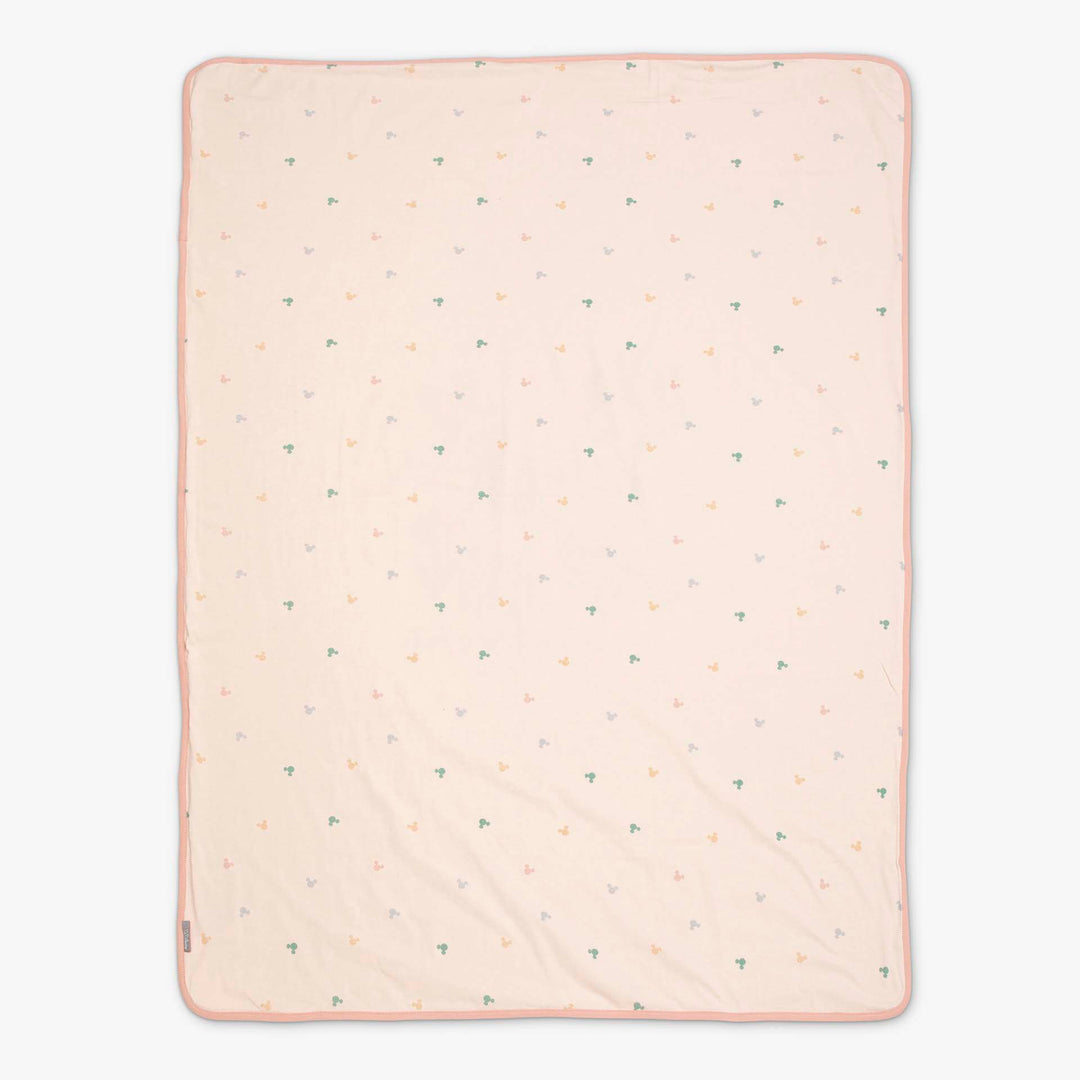 שמיכת ג'רסי דו-צדדית למיטת מעבר מיני