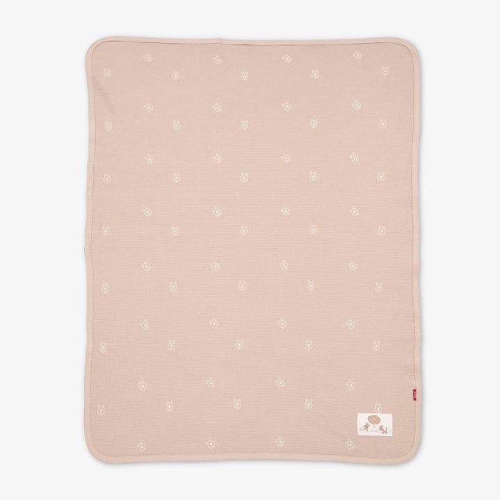 שמיכת וופל לעגלה פו הדב אבן