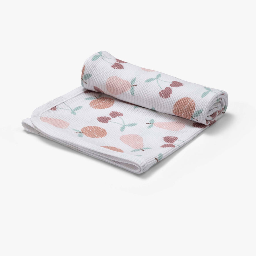 שמיכת וופל לעגלה פירות שמנת