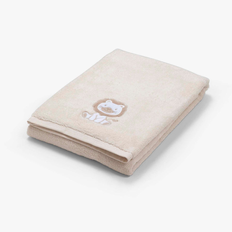 מגבת גוף עם רקמה אריה אבן