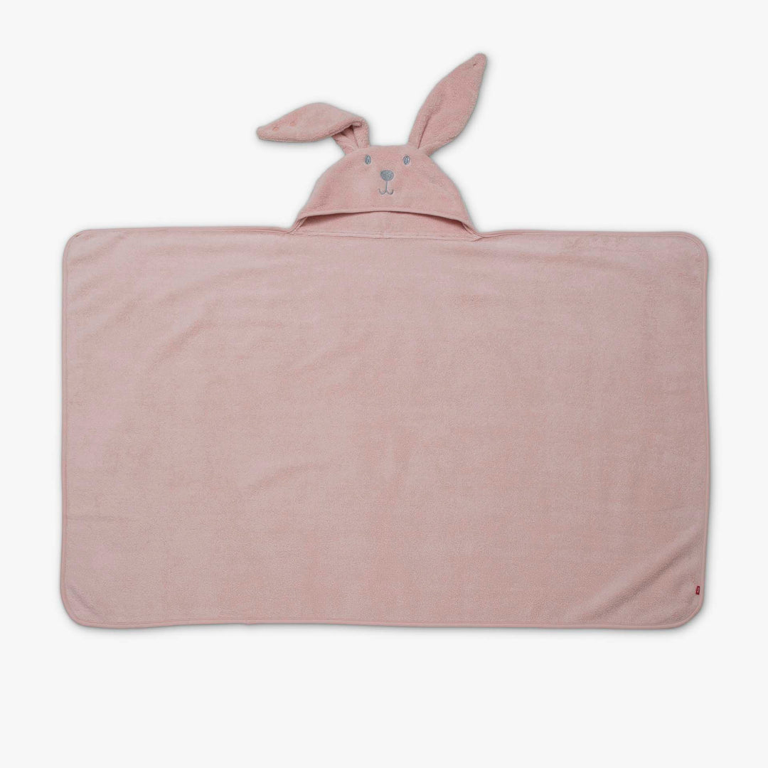 מגבת ראשונה שלי ארנב ורוד עתיק