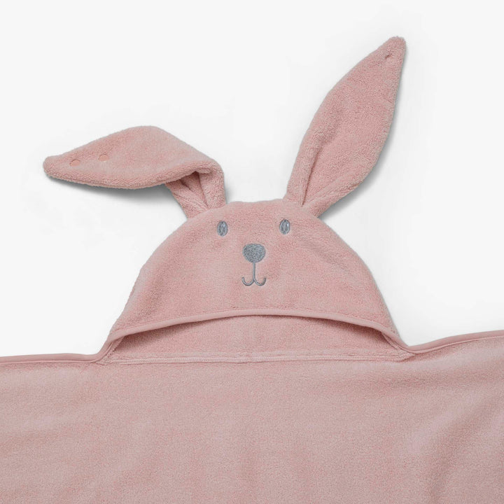 מגבת ראשונה שלי ארנב ורוד עתיק