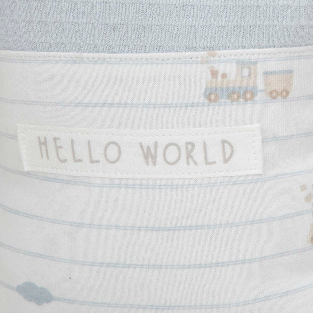 קישוט קיר דובי  תכלת