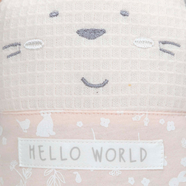 קישוט קיר ארנב ורוד