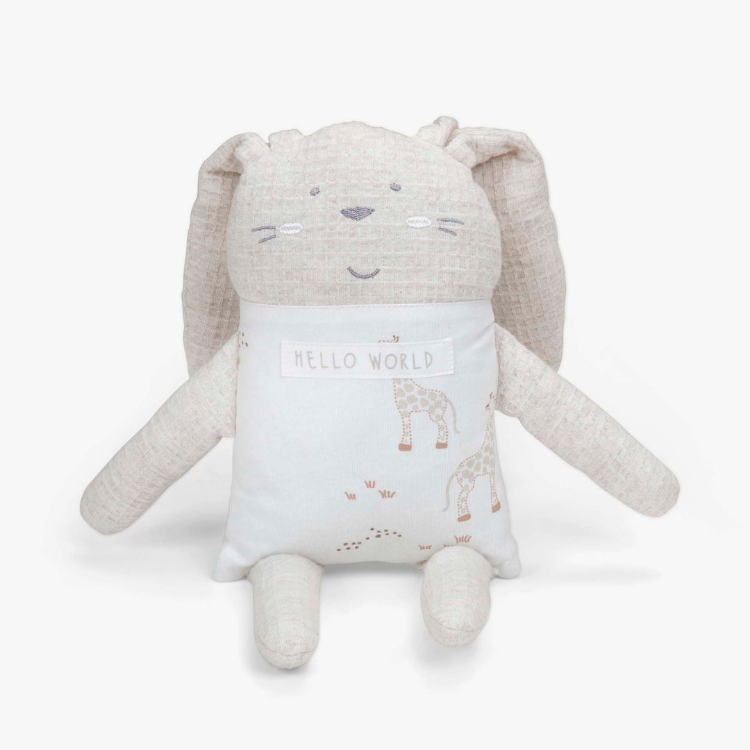 קישוט קיר ארנב שמנת