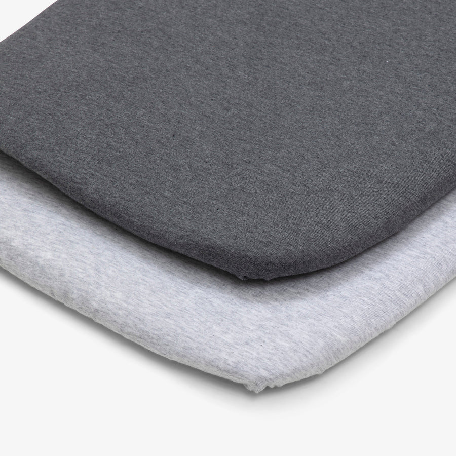 זוג סדינים לעגלה אפור