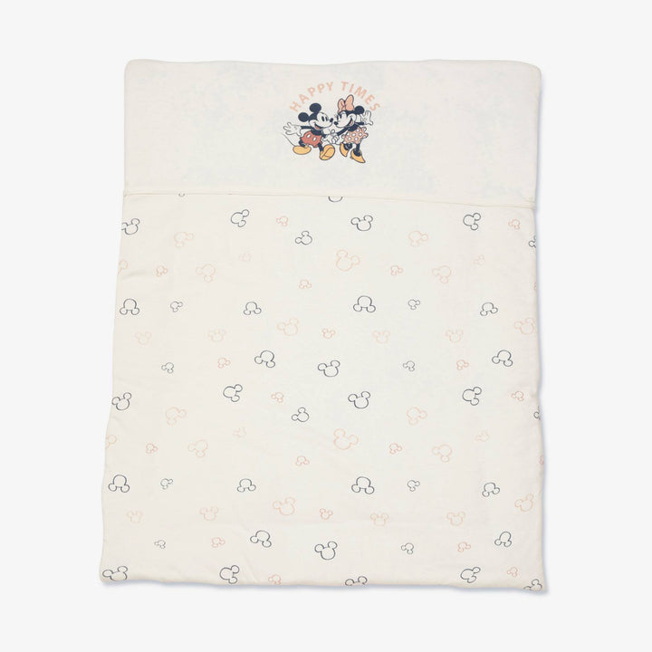 סט מצעים לעריסה מיני מאוייר שמנת