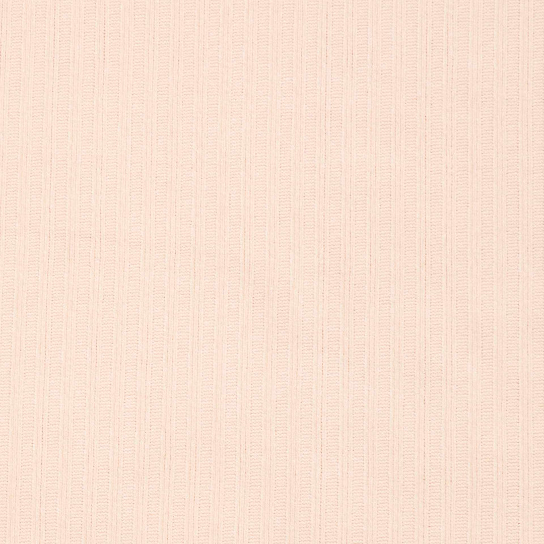 שמיכה סריג ופרווה דו-צדדית לעגלה ורוד