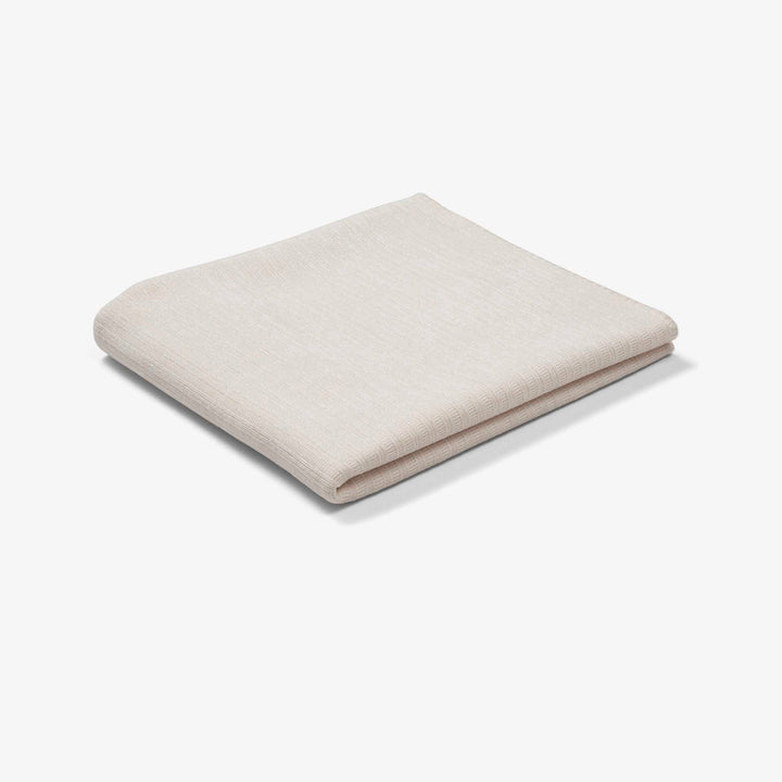 שמיכה סריג ופרווה דו-צדדית לעגלה אבן