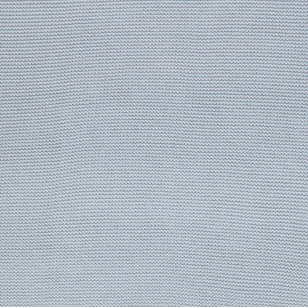 שמיכה סרוגה לעגלה  תכלת