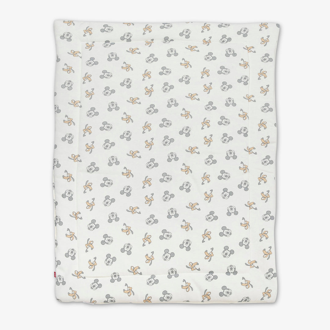 סט מצעים לעריסה מיקי תכלת