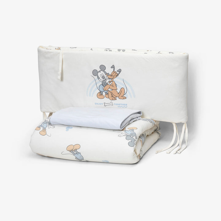 סט מצעים למיטה מיקי תכלת