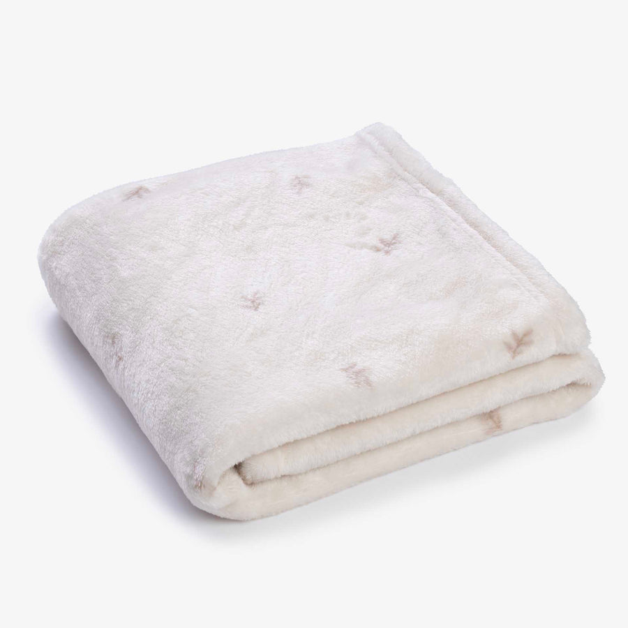 שמיכת קורל פליז לעגלה בוטני אבן