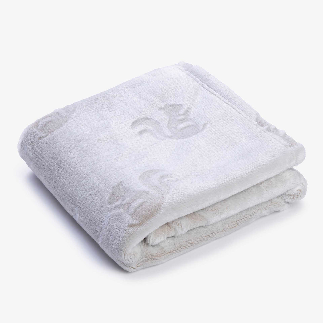 שמיכת קורל פליז לעגלה סנאים קפוצ'ינו