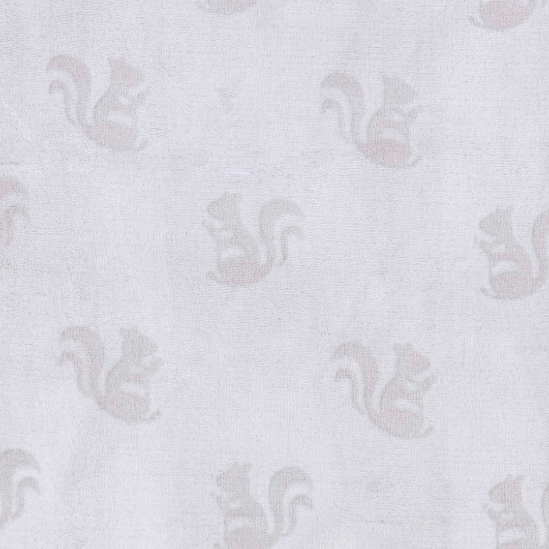 שמיכת קורל פליז לעגלה סנאים קפוצ'ינו