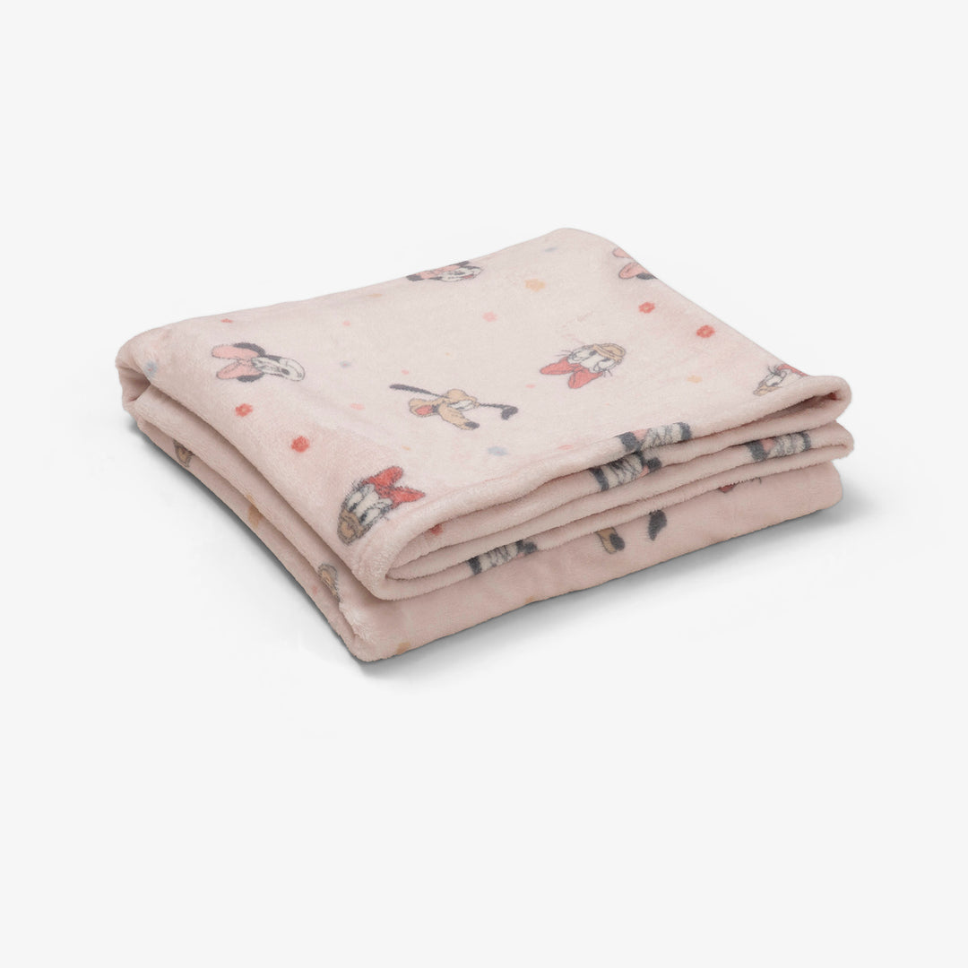 שמיכת קורל פליז למיטת מעבר מיני