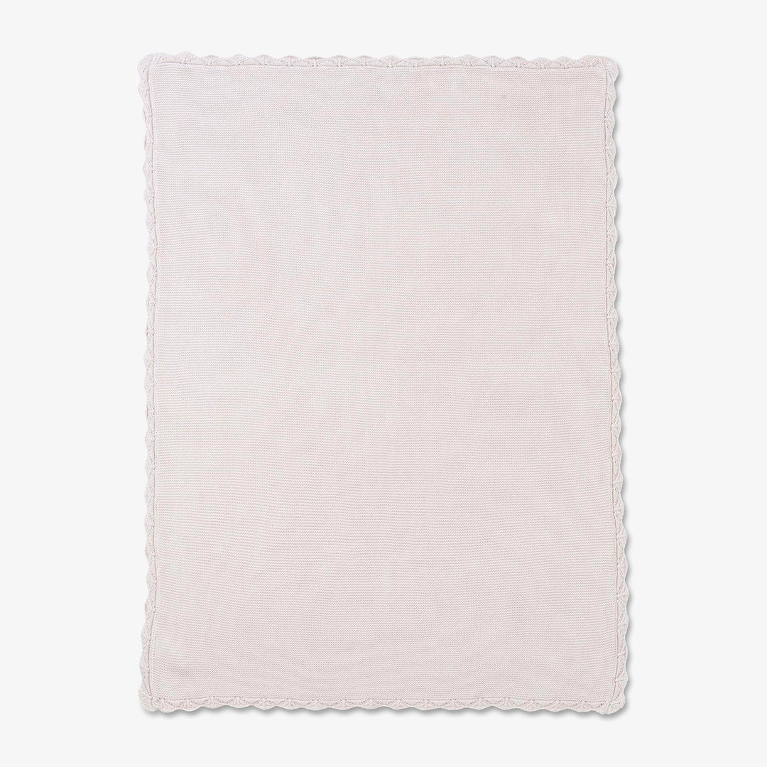 שמיכה סרוגה לעגלה  קפוצינו