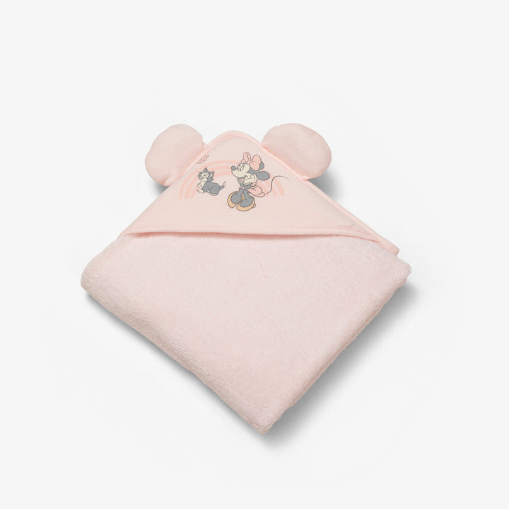 מגבת קפוצ'ון קטנה מיני ורוד