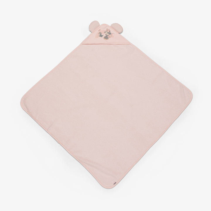 מגבת קפוצ'ון קטנה מיני ורוד