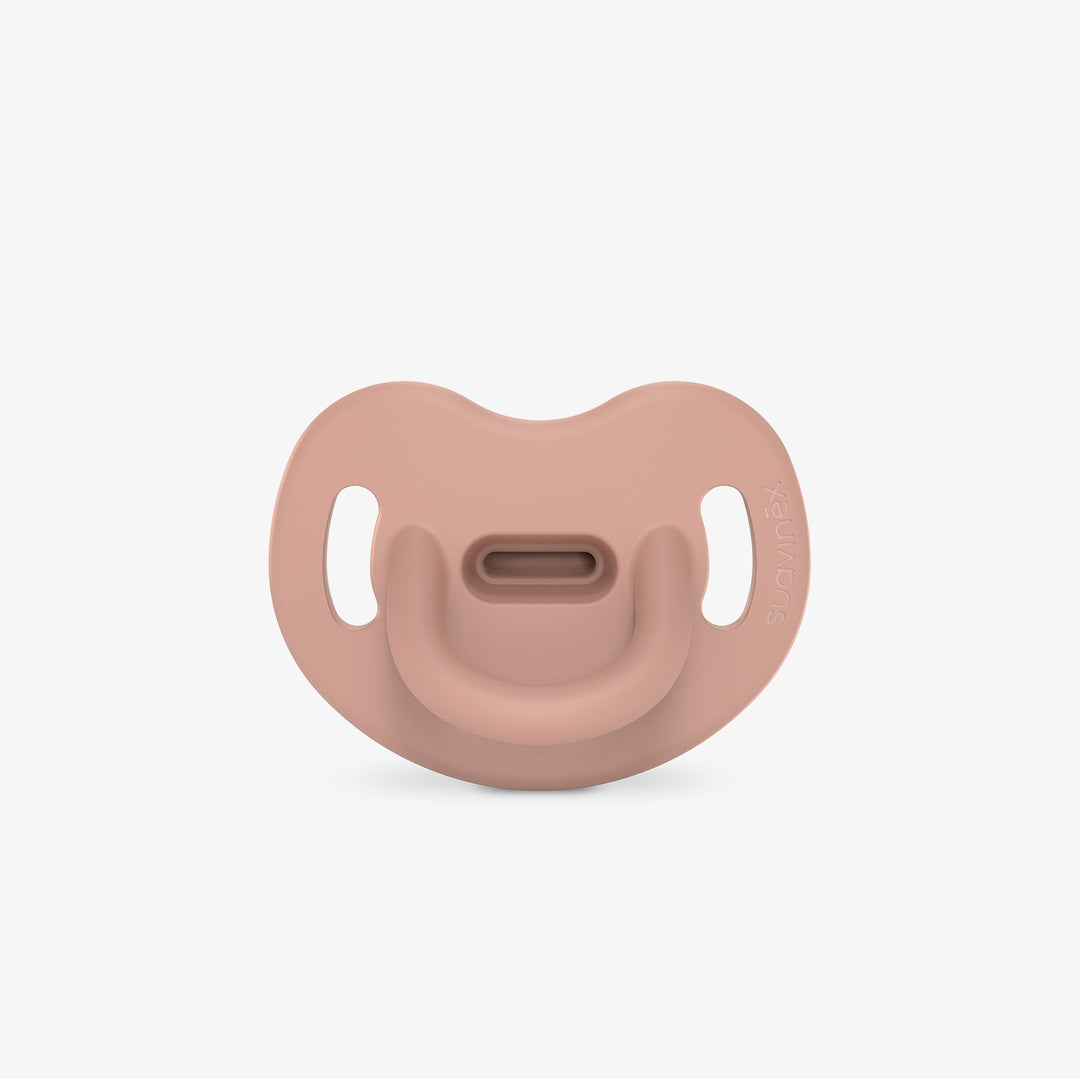 מוצץ סיליקון 0-6 אסנס ורוד