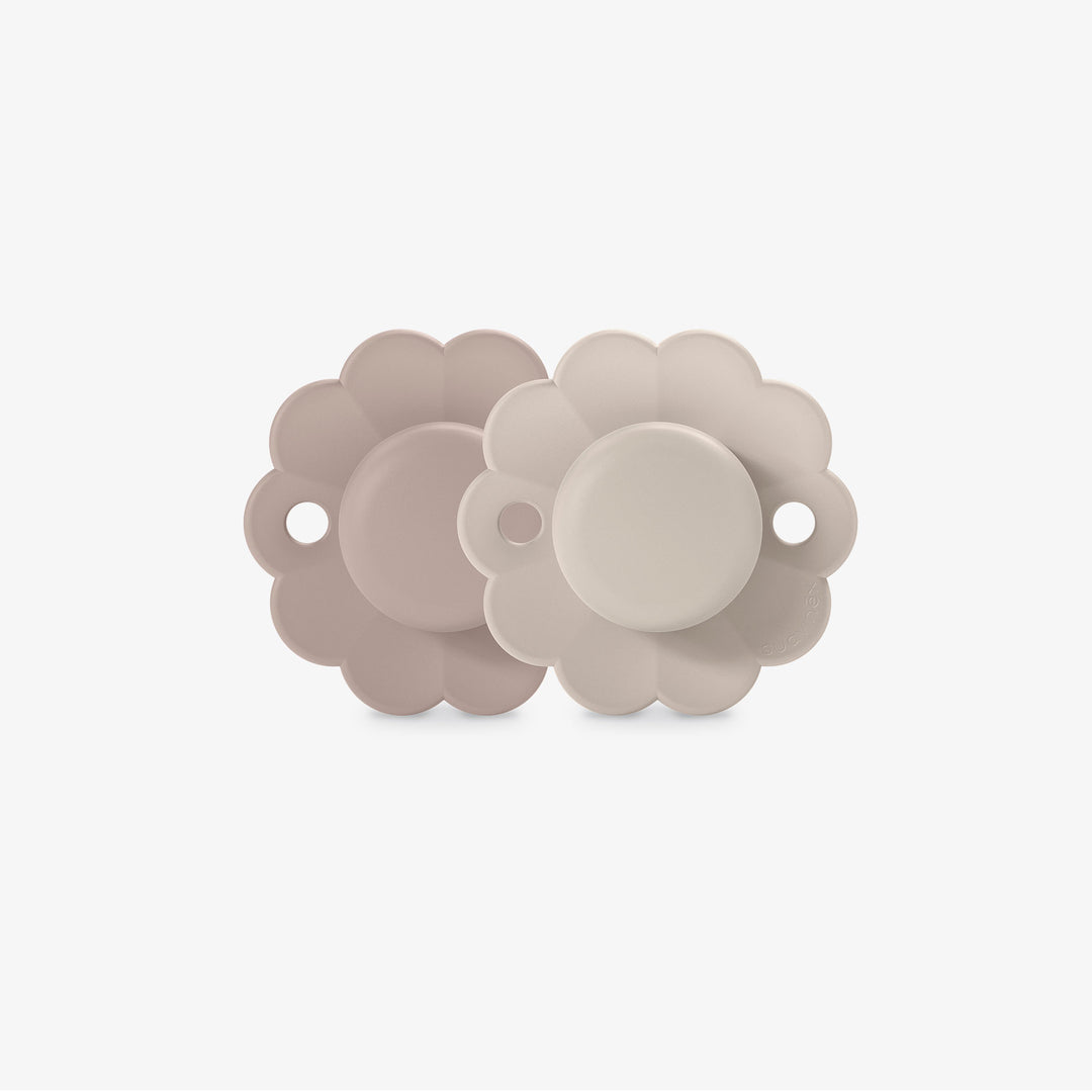 זוג מוצצים 0-6 וונדר ורוד/ורוד