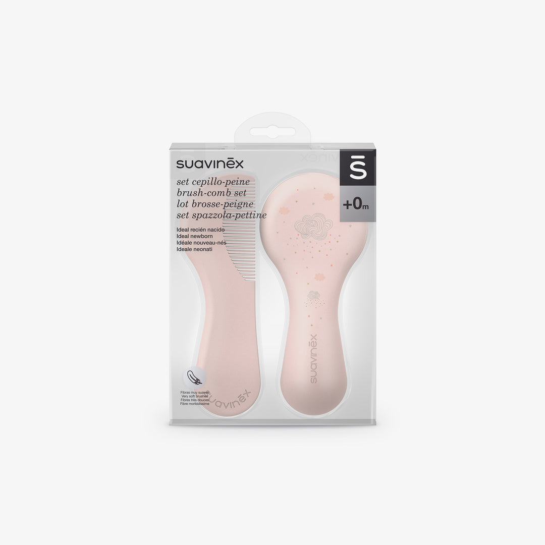 מברשת ומסרק ורוד דרימס