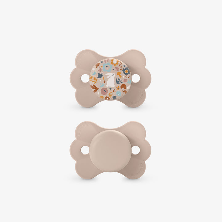 זוג מוצצים 6-18 וונדרלנד ורוד