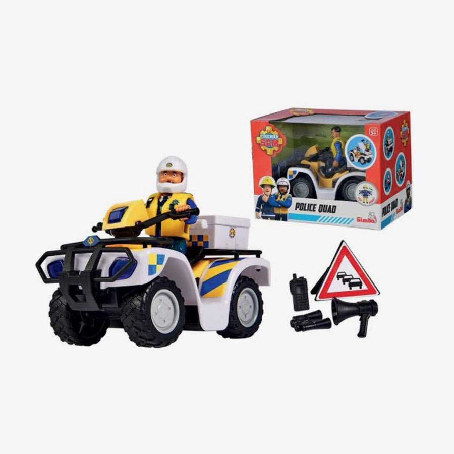 טרקטורון משטרתי עם דמות - סמי הכבאי