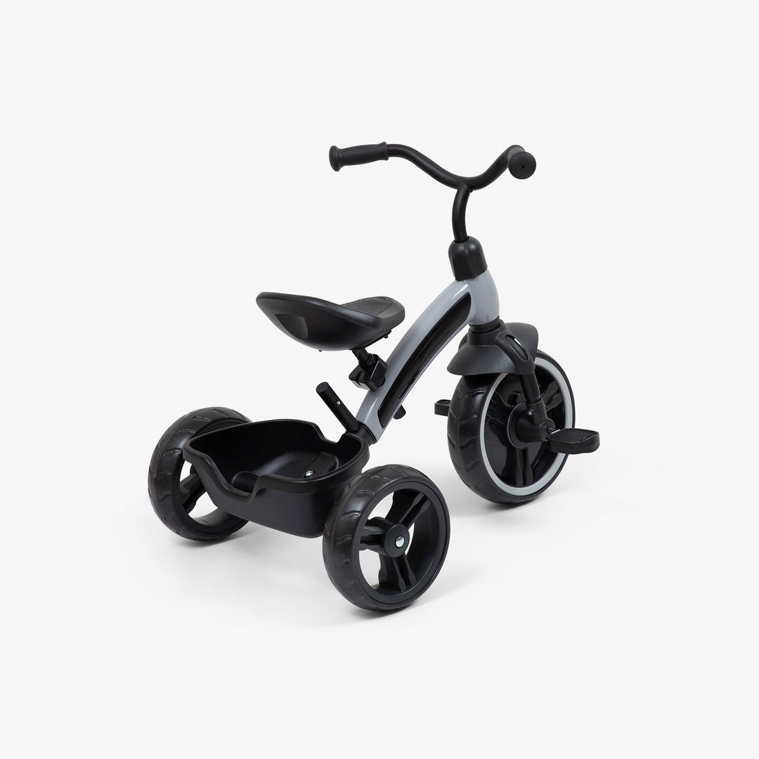 תלת אופן אפור שתיים באחד