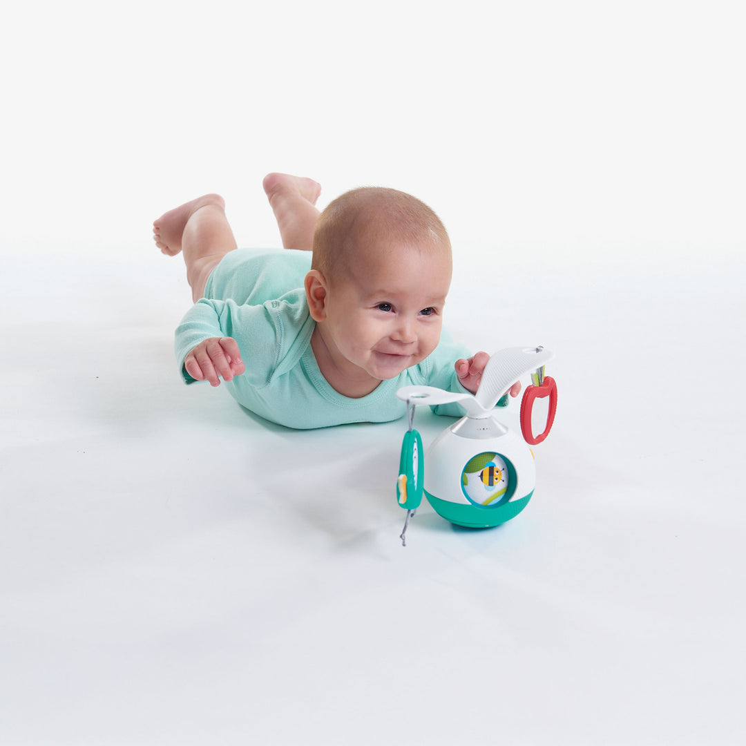 מובייל נייד לרצפה ולעגלה כחול