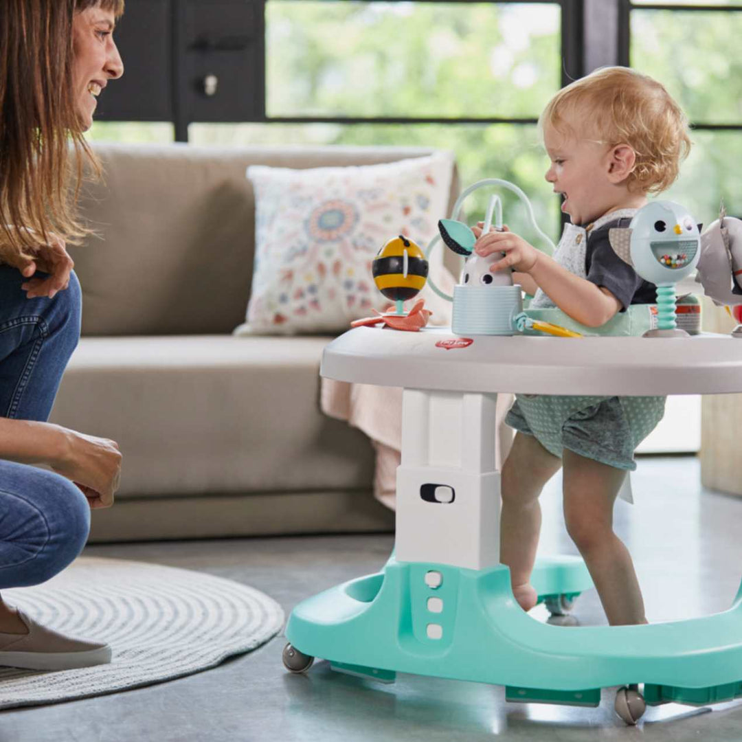 הליכון ישיבה שחור לבן 4 ב 1