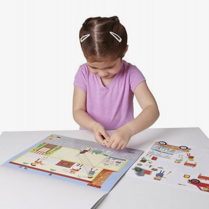 חוברת מדבקות רב פעמית העיר