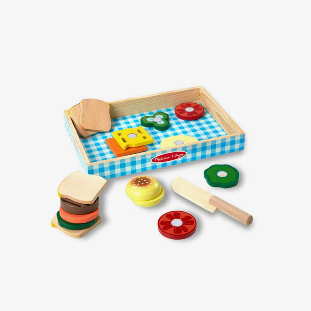 סט להכנת כריכים מעץ - מליסה ודאג