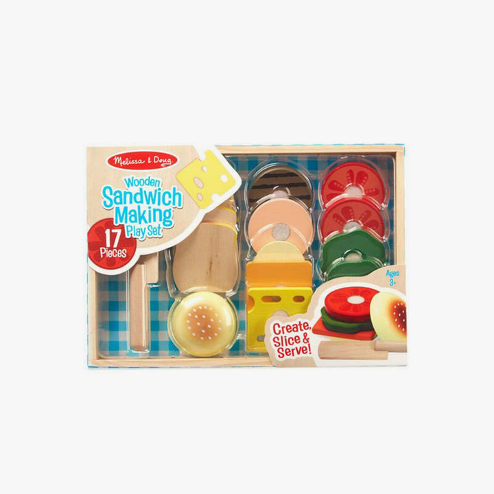 סט להכנת כריכים מעץ - מליסה ודאג