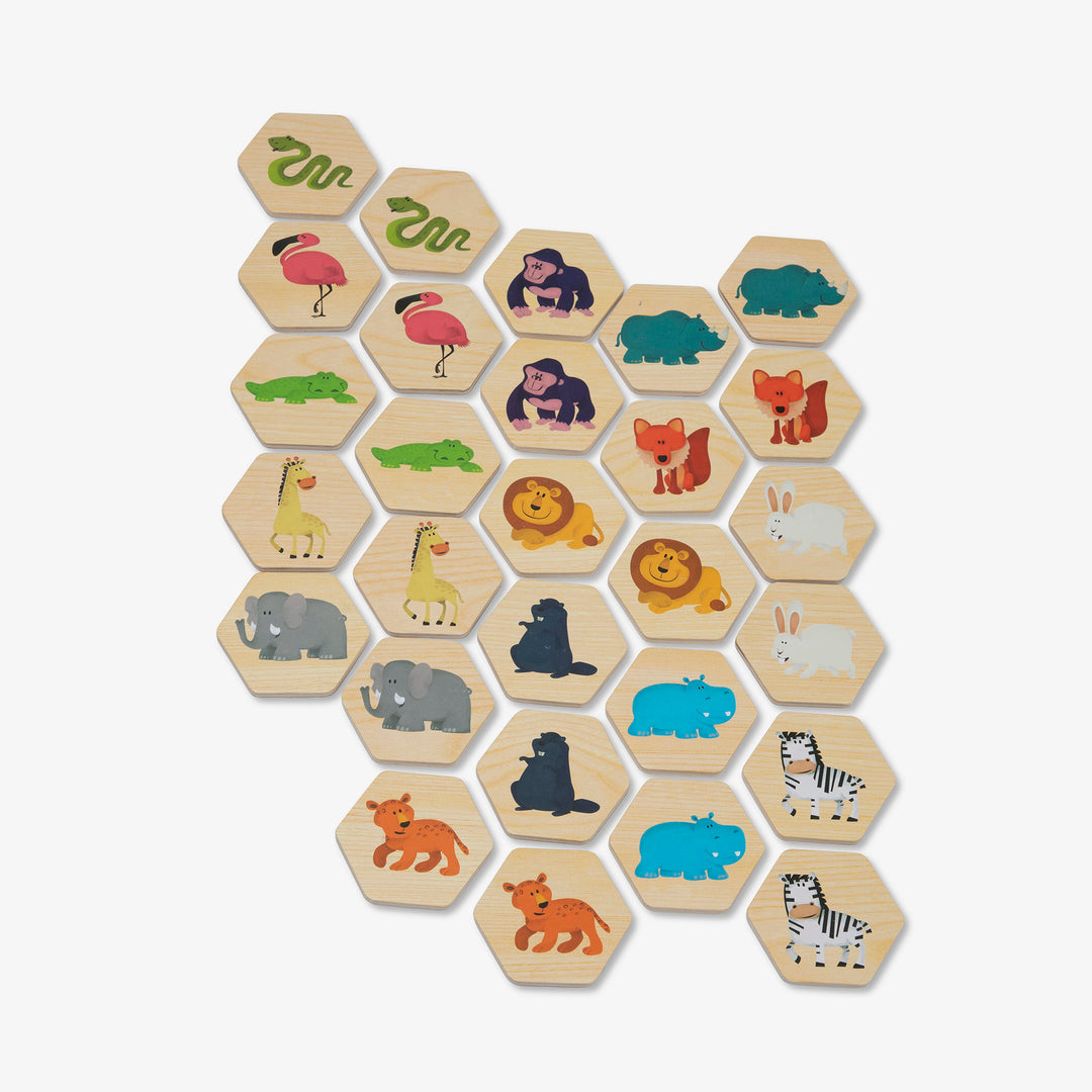 משחק זיכרון חיות