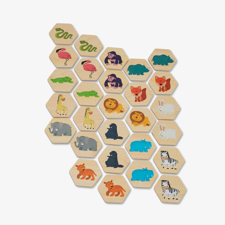 משחק זיכרון חיות