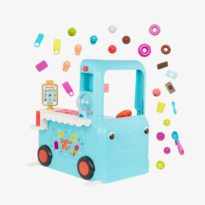 דוכן גלידה אינטרקטיבי