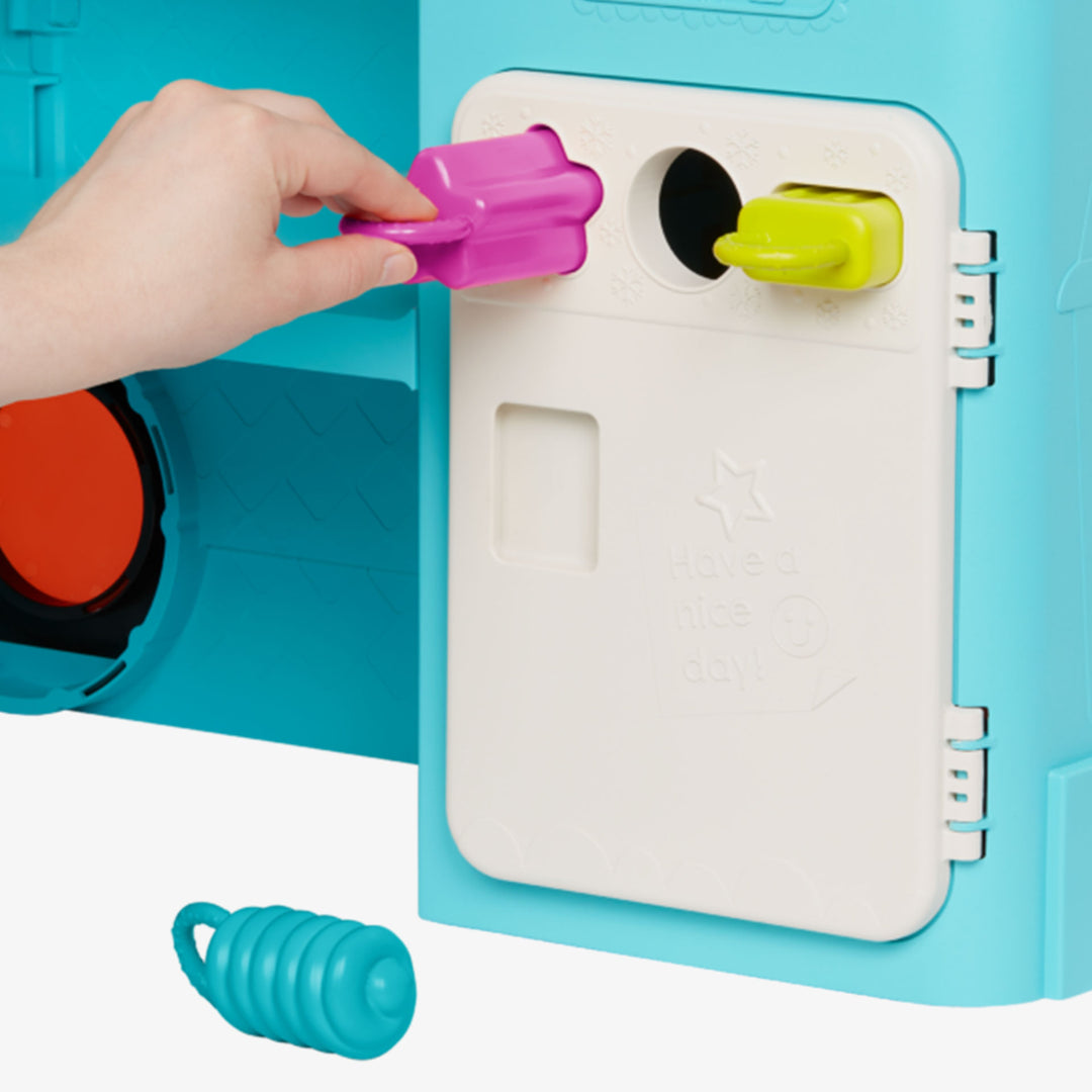 דוכן גלידה אינטרקטיבי