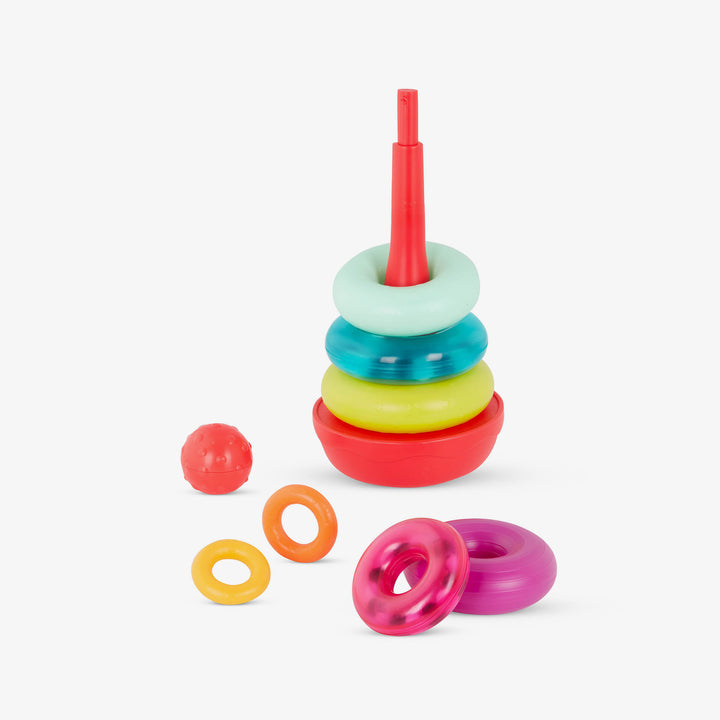 מגדל טבעות מרקמים