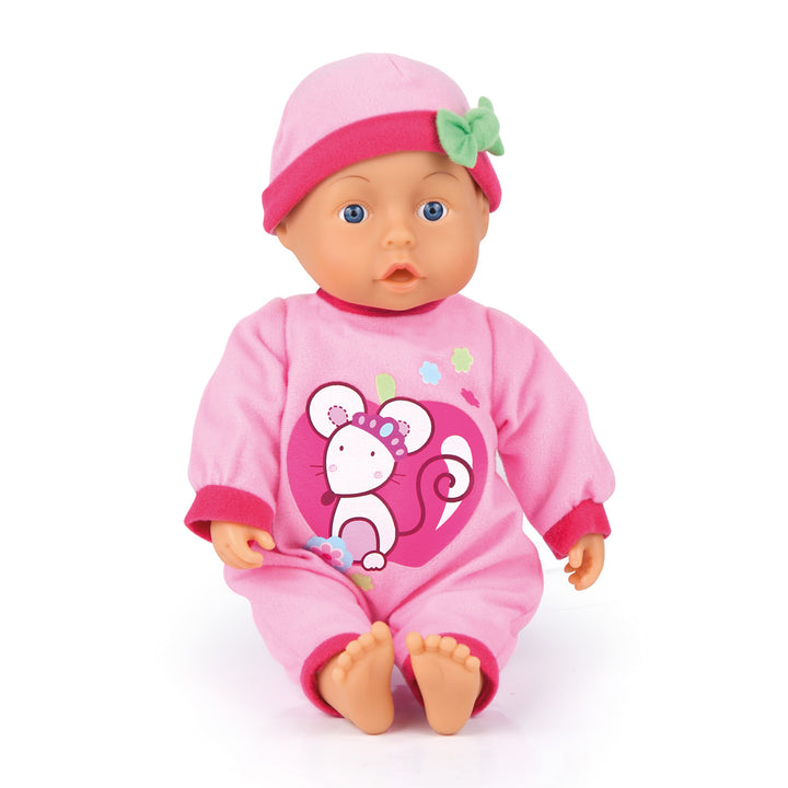 בובת תינוק מדברת וסט רופא 33 סמ