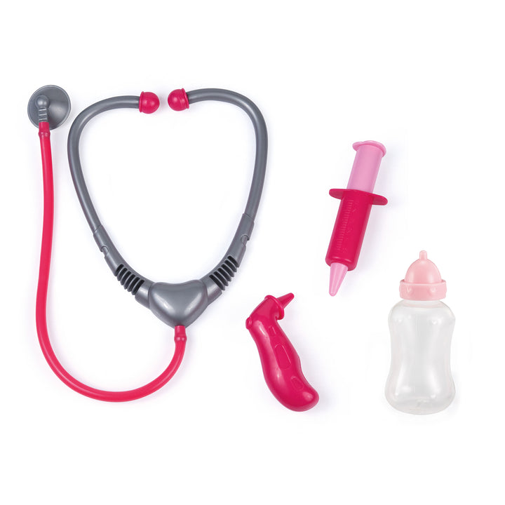 בובת תינוק מדברת וסט רופא 33 סמ