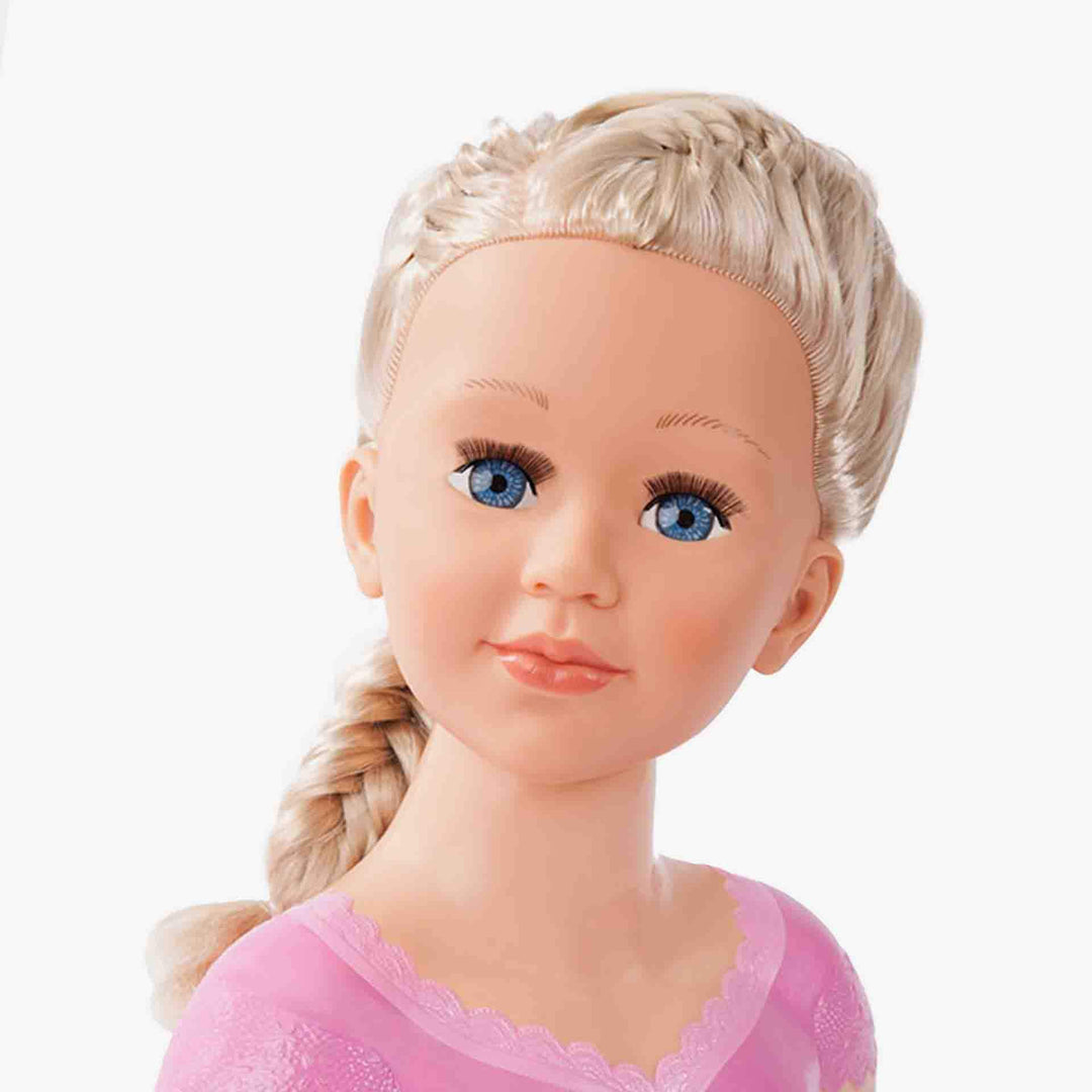 ראש בובה שרלין עם אביזרים