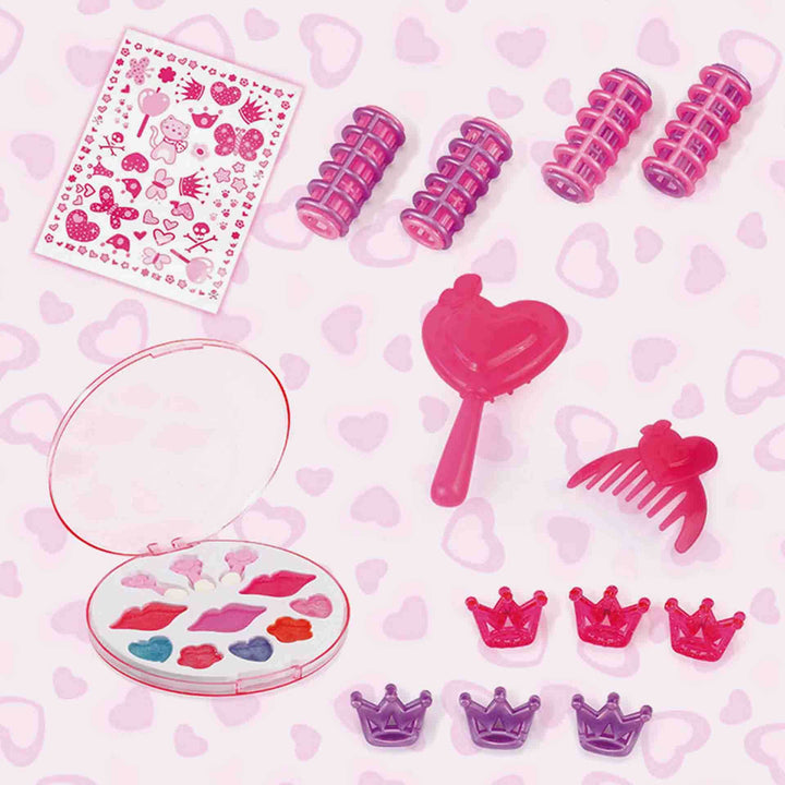 ראש בובה שרלין עם אביזרים