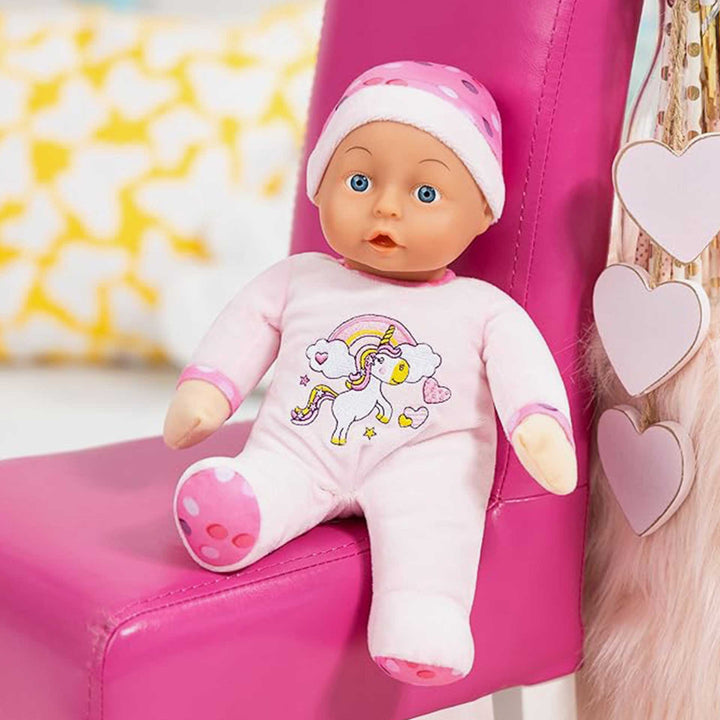 בובת תינוק ורודה 30 סמ