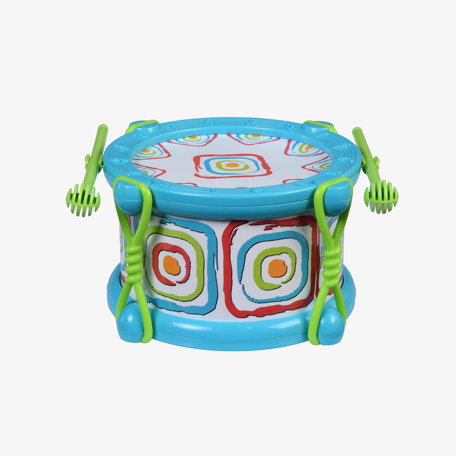 תוף ריבועים כחול