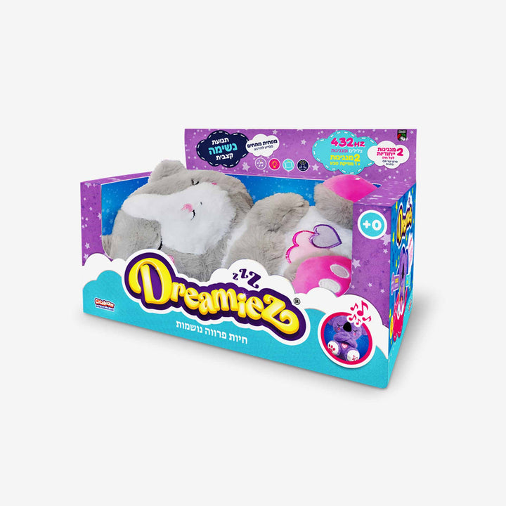 בובת חתול נושמת ומנגנת