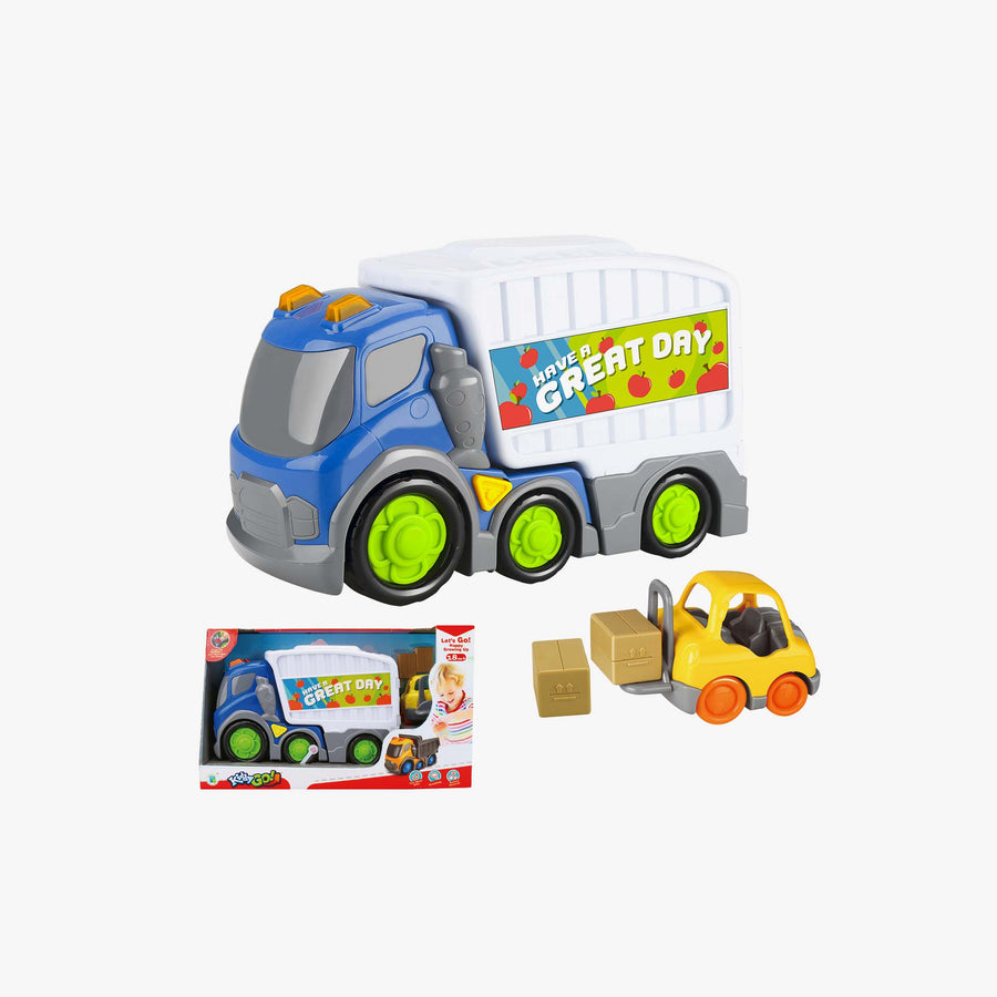 משאית מטענים אורות וצלילים 31 סמ