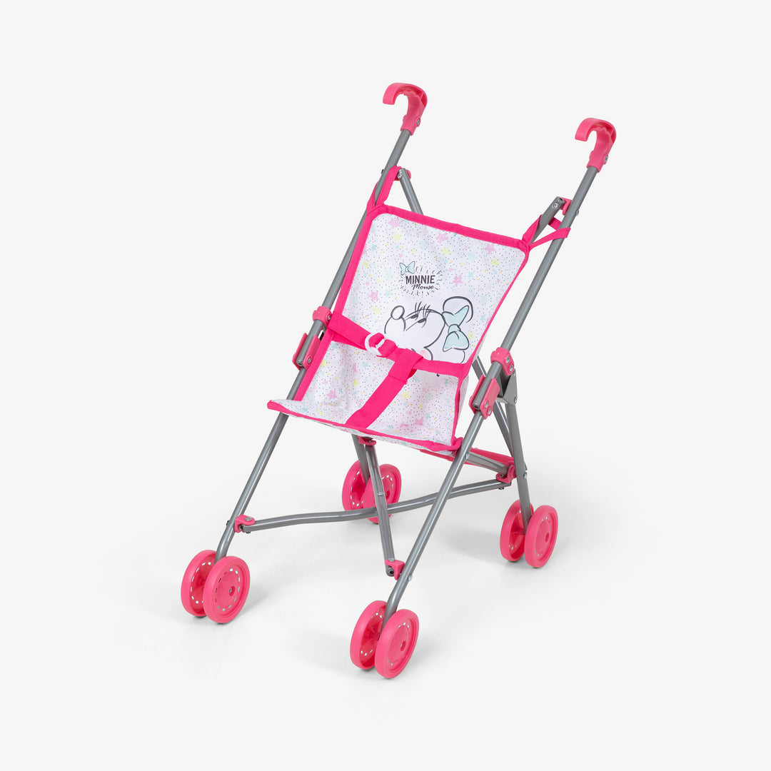 טיולון לבובה לבן מיני מאוס