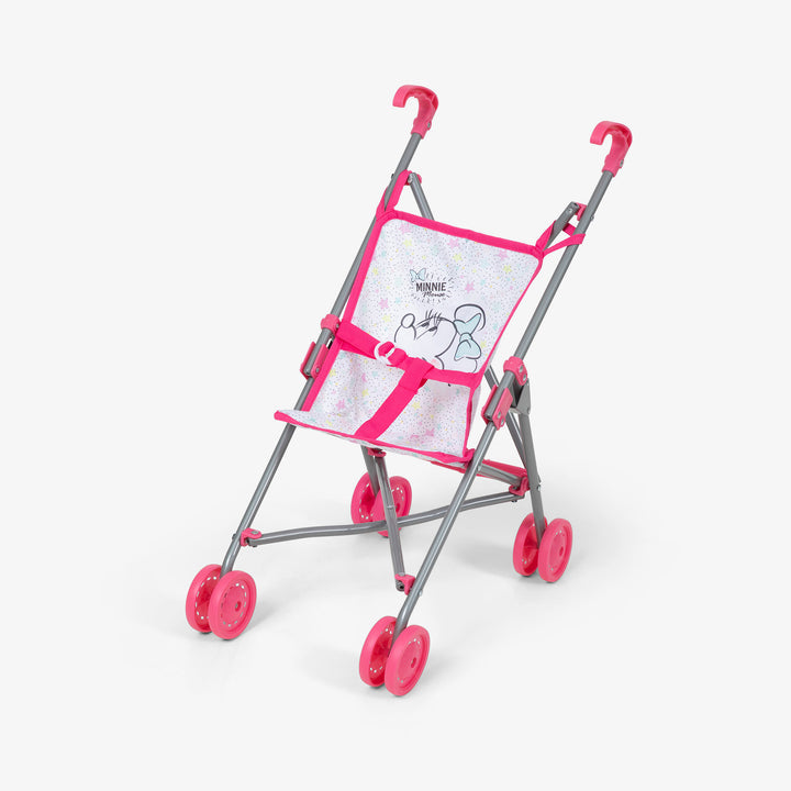 טיולון לבובה לבן מיני מאוס